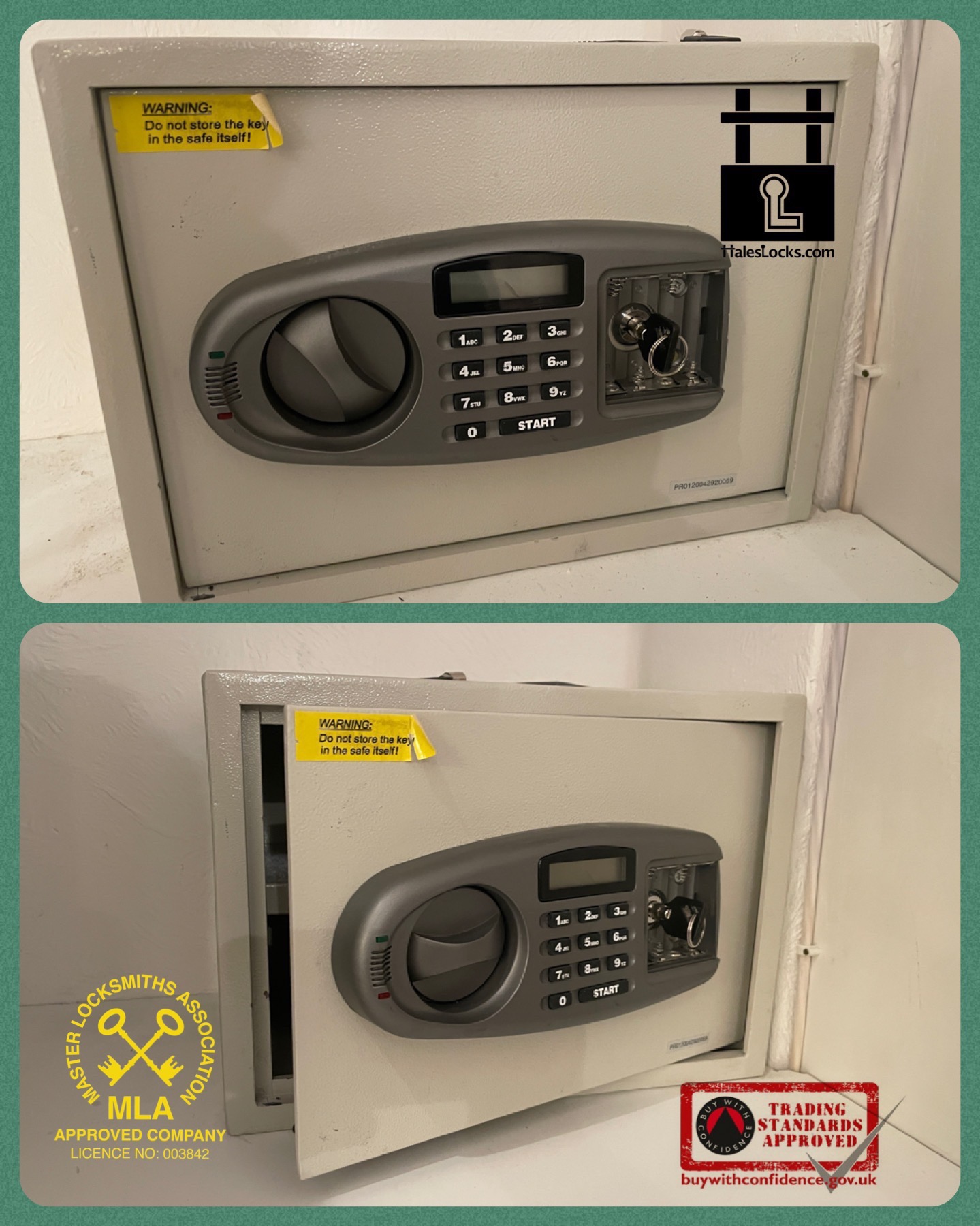 Safes Opened in Sidcup