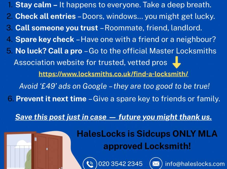 Locked out in Sidcup